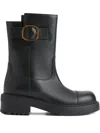 Giuseppe Zanotti Lori Buckle-detail Boots In Black