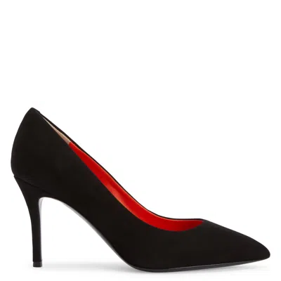 Giuseppe Zanotti Lucrezia 90mm Suede Pumps In Black