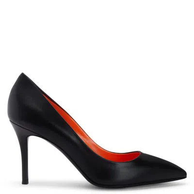 Giuseppe Zanotti Lucrezia Pointed Leather Pumps In Black