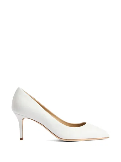 Giuseppe Zanotti Lucrezia Leather Pumps In White