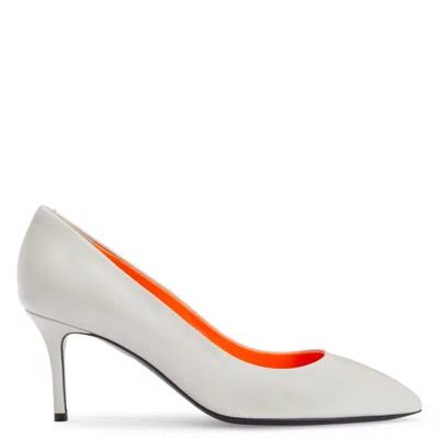 Giuseppe Zanotti Lucrezia 70mm Leather Pumps In White