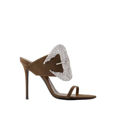 Giuseppe Zanotti Ludhovica 105 Sandals - Leather - Brown