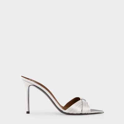 Giuseppe Zanotti Lumière Mule 90 In White