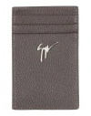Giuseppe Zanotti Man Cardholder Dark Brown Size - Leather