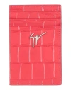 Giuseppe Zanotti Man Cardholder Red Size - Leather