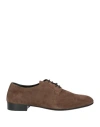 Giuseppe Zanotti Man Lace-up Shoes Brown Size 12 Leather