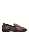 Giuseppe Zanotti Man Loafers Brown Size 14 Soft Leather In Brown
