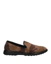 Giuseppe Zanotti Man Loafers Khaki Size 13 Soft Leather In Beige