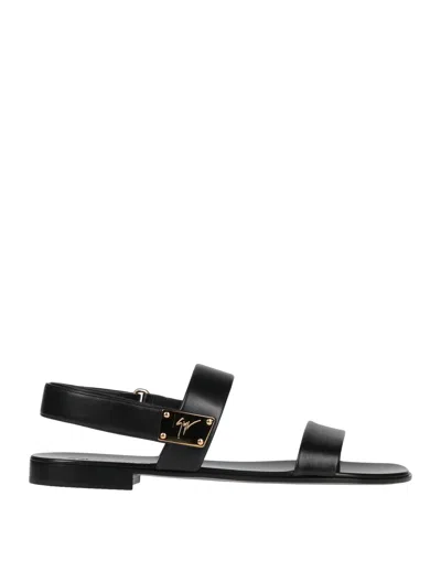 Giuseppe Zanotti Sandals In Black