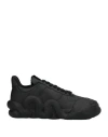 Giuseppe Zanotti Man Sneakers Black Size 7 Soft Leather