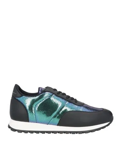 Giuseppe Zanotti Man Sneakers Black Size 13 Soft Leather