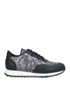 Giuseppe Zanotti Man Sneakers Black Size 14 Soft Leather In Black