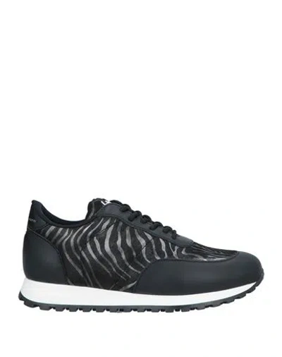 Giuseppe Zanotti Man Sneakers Black Size 13 Soft Leather