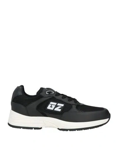 Giuseppe Zanotti Man Sneakers Black Size 9 Soft Leather, Textile Fibers