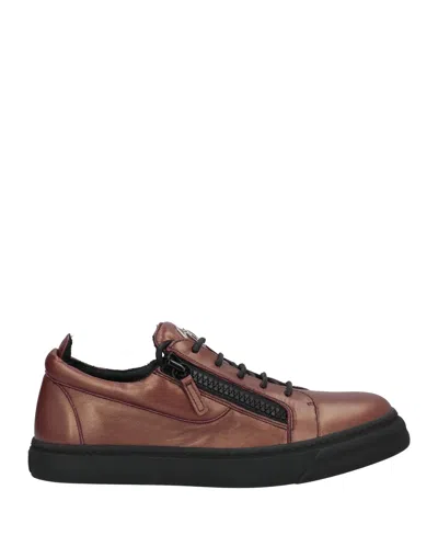 Giuseppe Zanotti Sneakers In Orange
