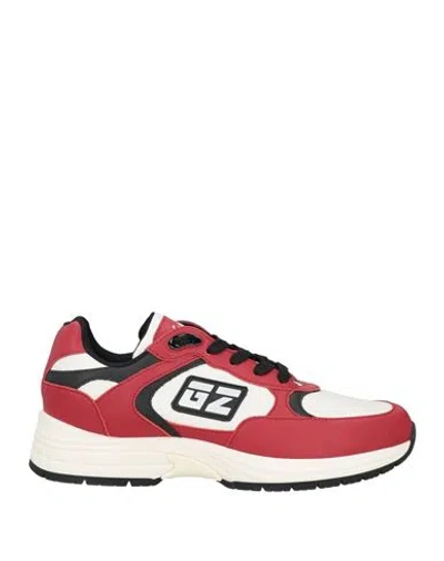 Giuseppe Zanotti Man Sneakers Red Size 11 Soft Leather