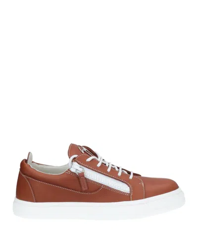 Giuseppe Zanotti Sneakers In Brown