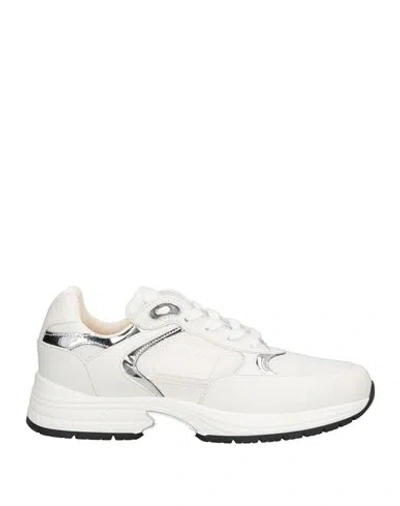 Giuseppe Zanotti Man Sneakers White Size 9 Soft Leather, Textile Fibers