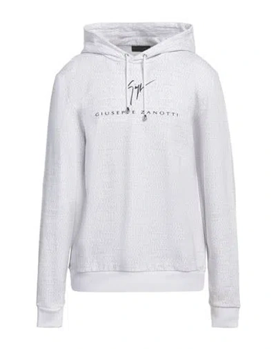 Giuseppe Zanotti Man Sweatshirt White Size Xl Cotton