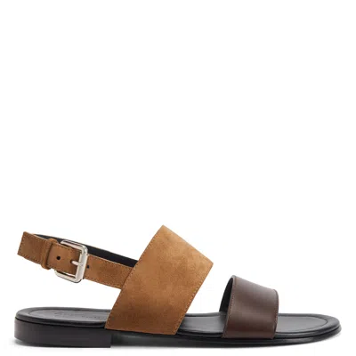 Giuseppe Zanotti Maratea Sandal Men's Sandals Brown
