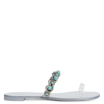 Giuseppe Zanotti Marguerithe Sandalen In Silver