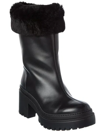 Giuseppe Zanotti Martini 50 Leather Boot In Black