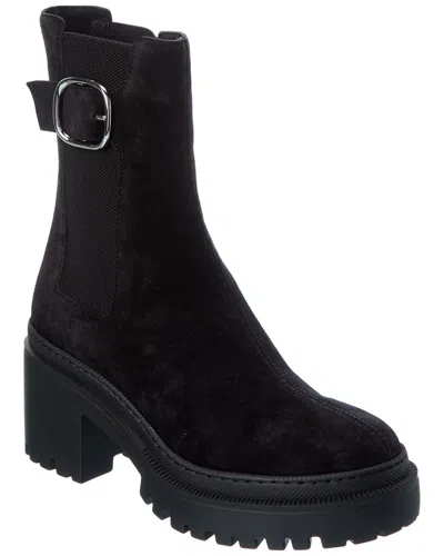 Giuseppe Zanotti Martini 50 Suede Boot In Black
