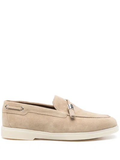 Giuseppe Zanotti Maui Loafers In Neutrals
