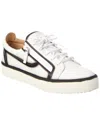 Giuseppe Zanotti May London Leather Sneaker In White