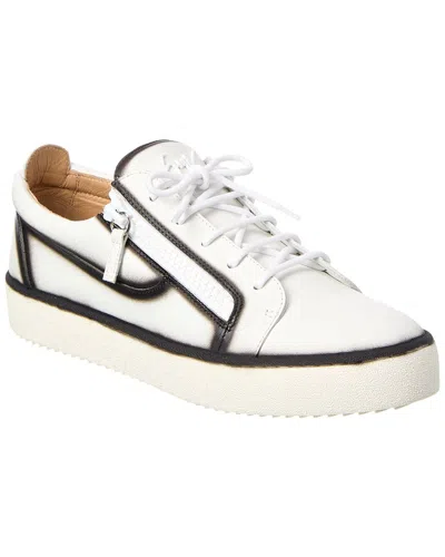 GIUSEPPE ZANOTTI MAY LONDON LEATHER SNEAKER