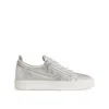 Giuseppe Zanotti May London Leather Sneakers In 银