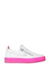 Giuseppe Zanotti Low-top Sneakers Frankie Calfskin In Multi
