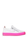 Giuseppe Zanotti Low-top Sneakers Frankie Calfskin In White
