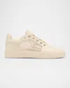Giuseppe Zanotti Men's Birel Leather And Mesh Low-top Sneakers In Avorio