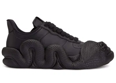Pre-owned Giuseppe Zanotti Men's  Cobras Sneakers In Black