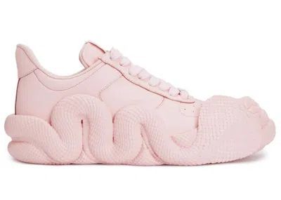 Pre-owned Giuseppe Zanotti Men's  Cobras Sneakers In Pink