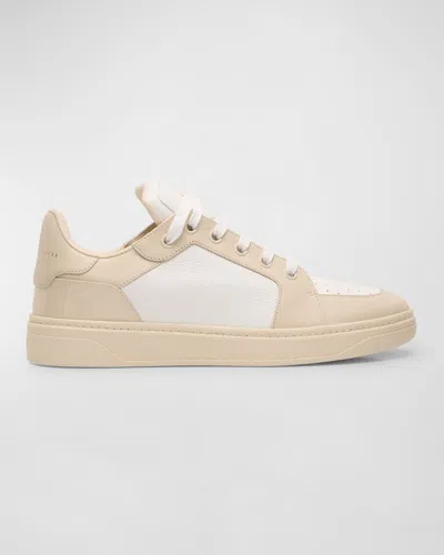 Giuseppe Zanotti Men's Gz94 Bicolor Leather High-top Sneakers In Wht/beige