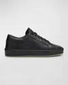 GIUSEPPE ZANOTTI MEN'S NORBEL LEATHER LOW-TOP SNEAKERS