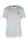 Giuseppe Zanotti Men T-shirt In White