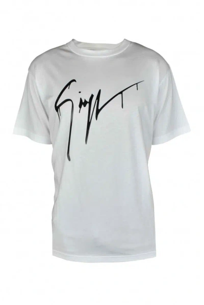 Giuseppe Zanotti Men T-shirt In White