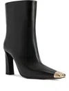 Giuseppe Zanotti Metallic-toe Block-heel Boots In Black