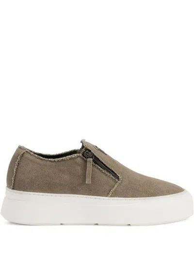 Giuseppe Zanotti Mike Trainers In Neutrals