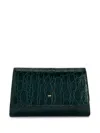 Giuseppe Zanotti Mini Cleopatra Clutch Bag In Green