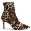 Giuseppe Zanotti Mirea 90mm Leopard-print Ankle Boots In Brown