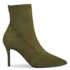 Giuseppe Zanotti Mirea 90mm Suede Ankle Boots In Green