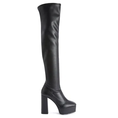 Giuseppe Zanotti Morgana 120mm Leather Boots In Black