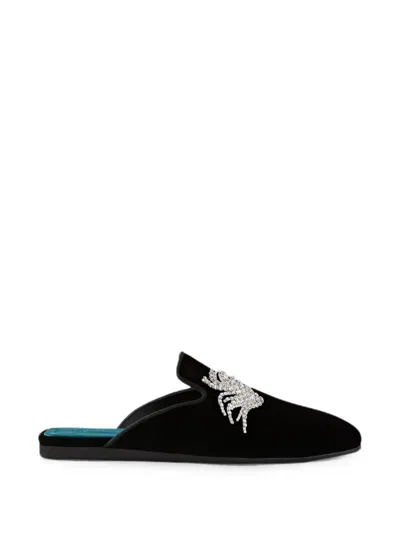 Giuseppe Zanotti Moritz Slippers In Black