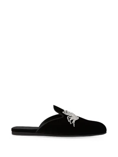 Giuseppe Zanotti Moritz Slippers In Black