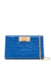 Giuseppe Zanotti Morpheus Clutch Bag In Blue