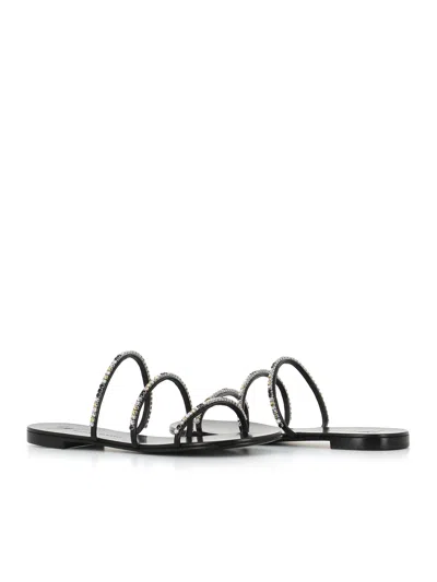 Giuseppe Zanotti Dark Colorful In Black